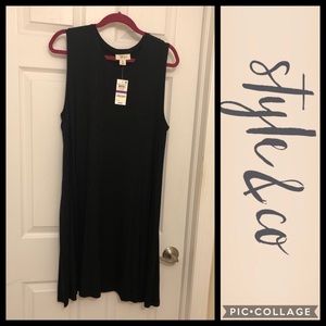 Style & Co Little Black Dress XXL NWT